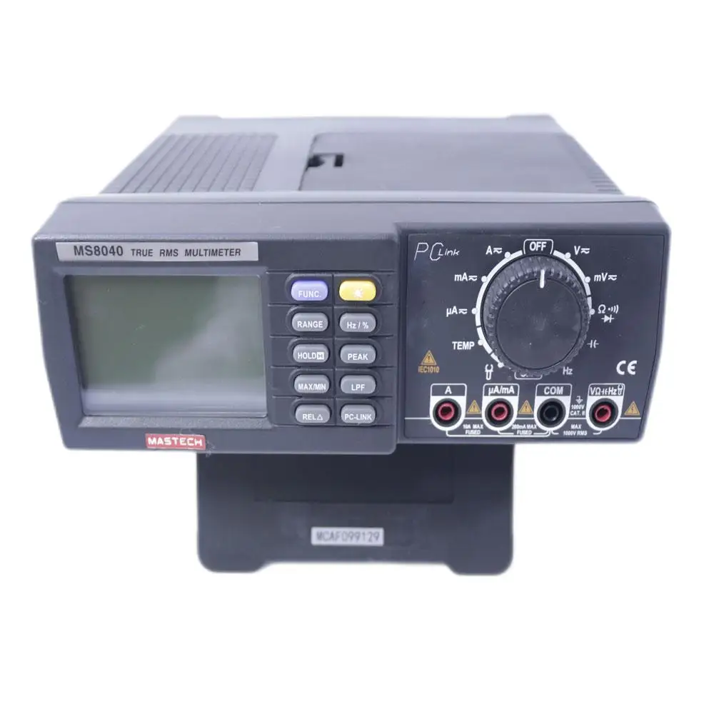 Multimeter Digital - Multímetro Digital de Bancada Mastech MS8040