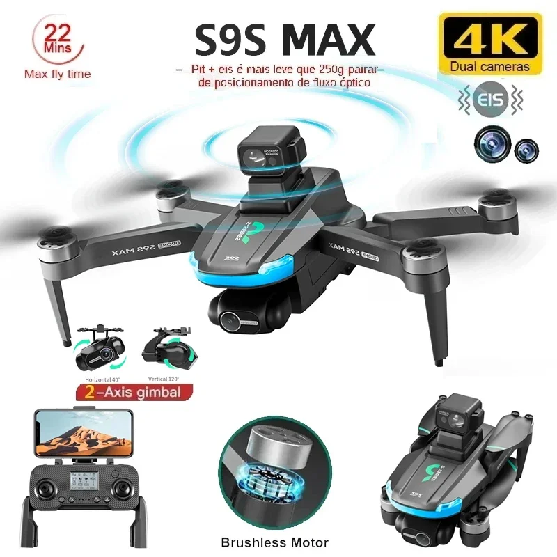 Diy Drone Electronics - Novo s9s max mini drone 4k