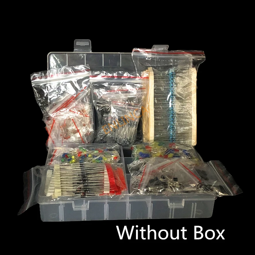 Capacitor Kit Assortment - Kit De Variedade De Resistor De