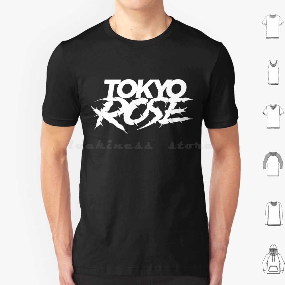 Diy Electronics Logo - Camiseta Tokyo Rose com Logo Branco