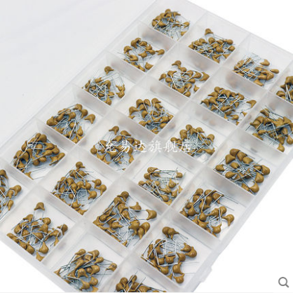 24 valores * 20 pces = 480 pce - Capacitor Kit Assortment avaliação e preço