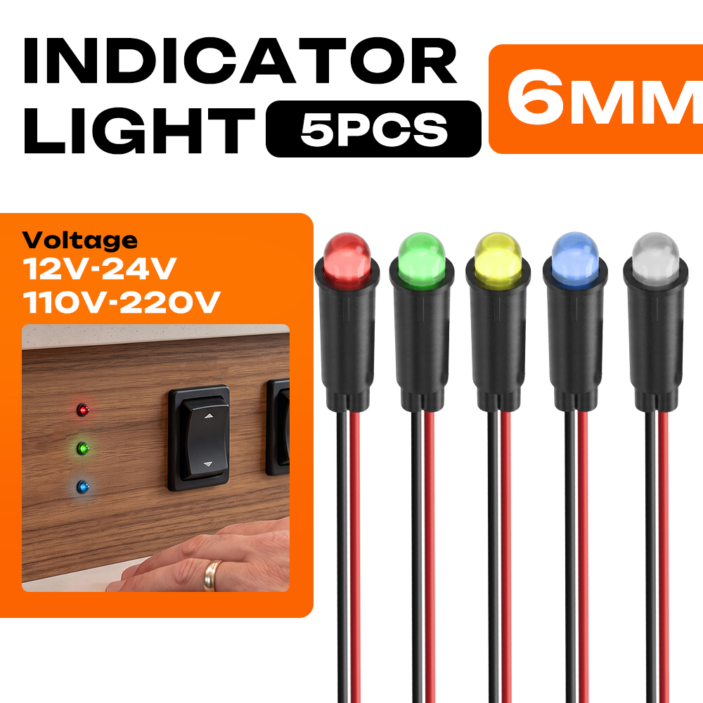 FILN 5PCS Luzes Indicadoras Ma - Diy Marine Electronics avaliação e preço