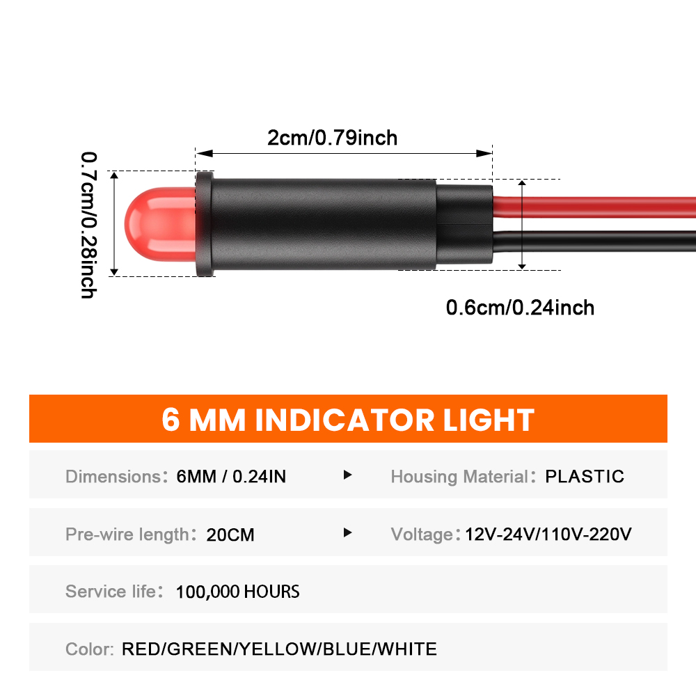 FILN 5PCS Luzes Indicadoras Ma - Diy Marine Electronics avaliação e preço