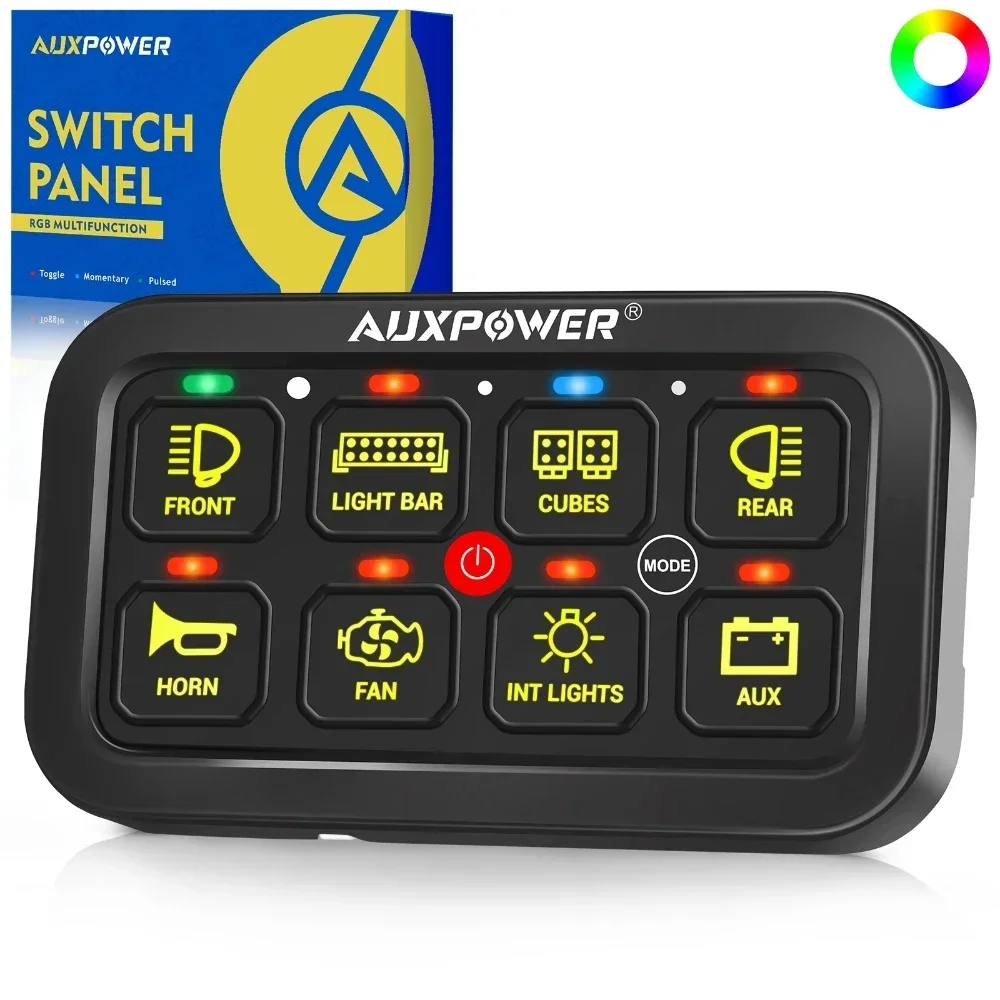 RGB Lights On-Off Switch Panel - Diy Marine Electronics avaliação e preço