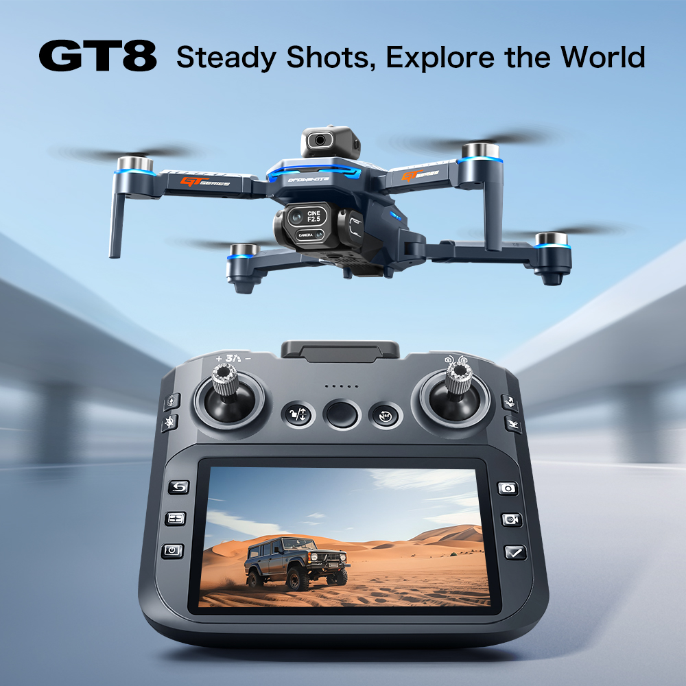 Drone Dobrável GT8 Max com Câm - Diy Drone Electronics avaliação e preço
