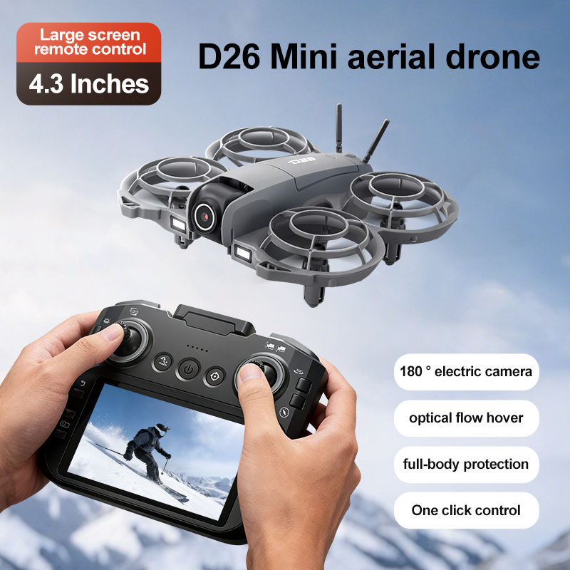 Drone D26 4K Aéreo HD 180 °    - Diy Drone Electronics avaliação e preço
