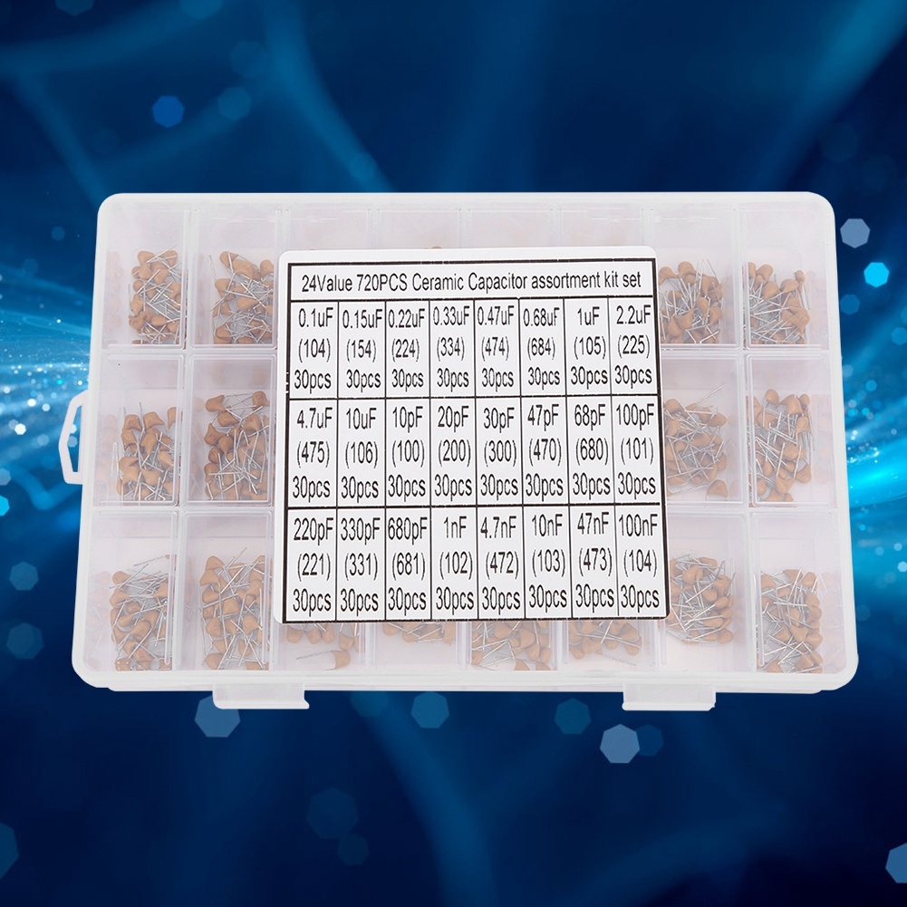 Kit de sortimento de capacitor - Capacitor Kit Assortment avaliação e preço