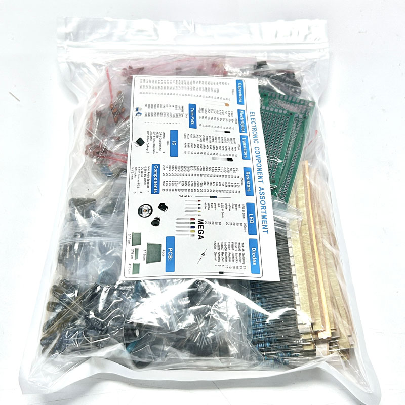1818 pçs diy kit de componente - Capacitor Kit Assortment avaliação e preço